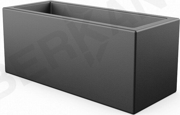 Кашпо Berkano Cubric 26*60 DB (черный)
