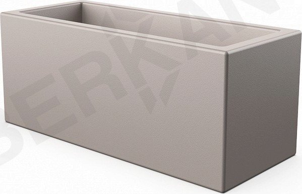 Кашпо Berkano Cubric 26*60 (кофейный)