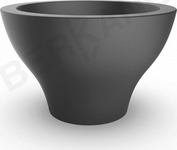 Кашпо Berkano Vetro 75 DB (черный)