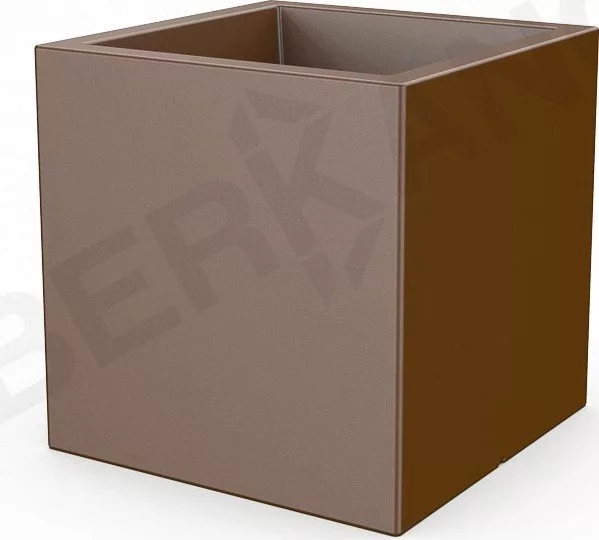 Кашпо Berkano Cubo 60 (коричневый)