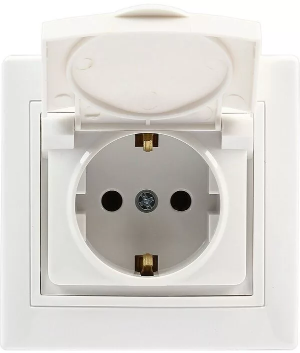 Розетка SmartBuy Венера SBE-01w-16-S1-1ZK-c