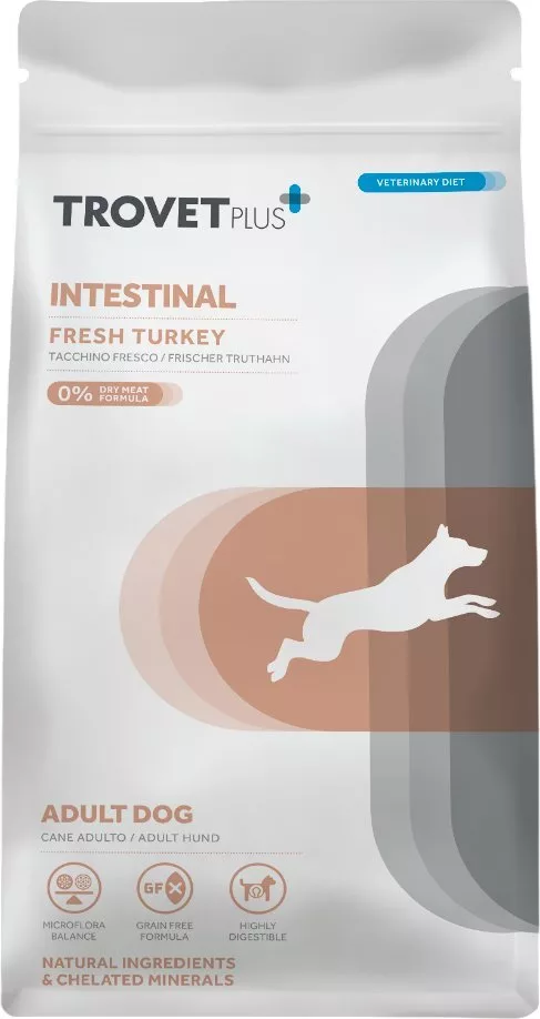 Сухой корм для собак Trovet Plus Adult Dog Intestinal Fresh Turkey (10