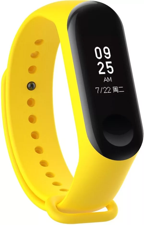 Ремешок Evolution XMB34-S01 для Xiaomi Mi Band 3/4 (желтый)