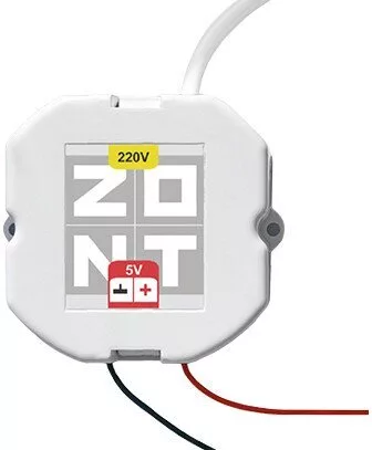 Аксессуар Zont Блок питания в подрозетник 5V/220