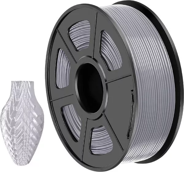 Филамент NV Print NV-3D-PETG-SILVER (1.75мм, 1кг, серебристый)