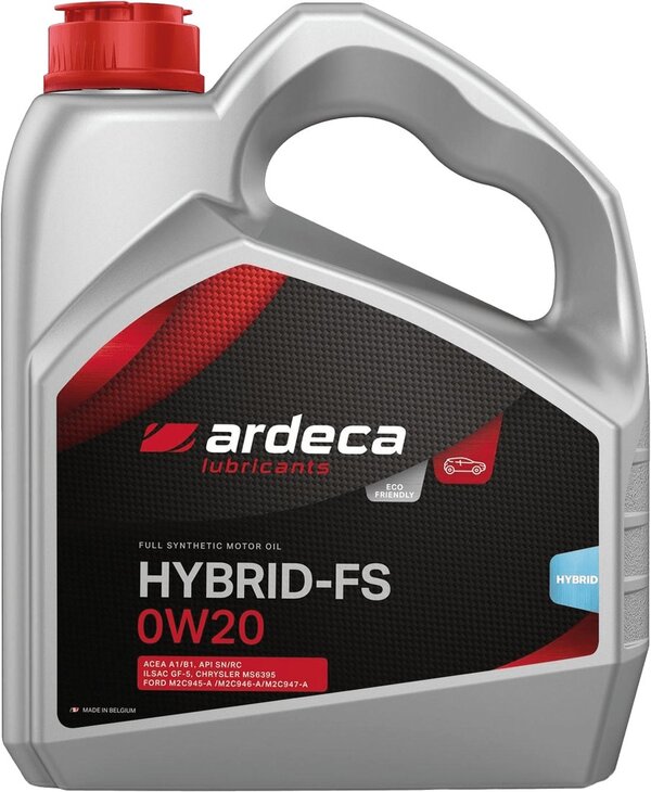 Моторное масло Ardeca HYBRID-FS 0W-20 5л