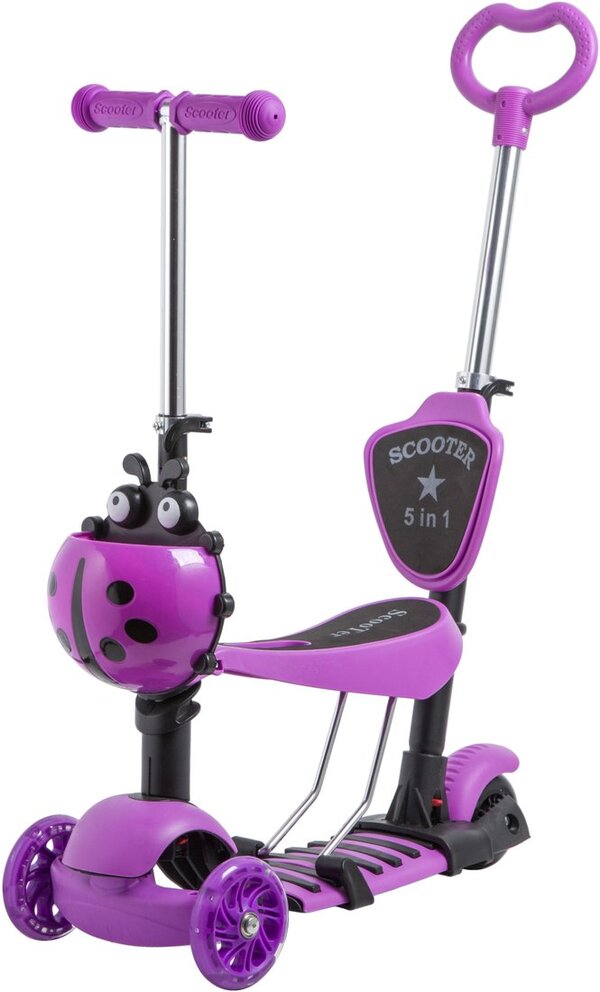 Трехколесный самокат Novatrack Saddle Pro 2019 120SB.DISCOKIDS.VL9 (фи