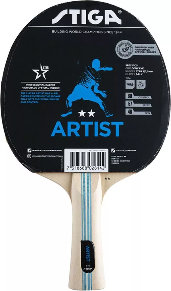 Ракетка для настольного тенниса Stiga Artist WRB 1212-6218-01