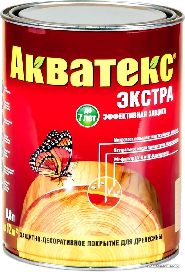 Пропитка Акватекс Экстра (орех, 0.8 л)