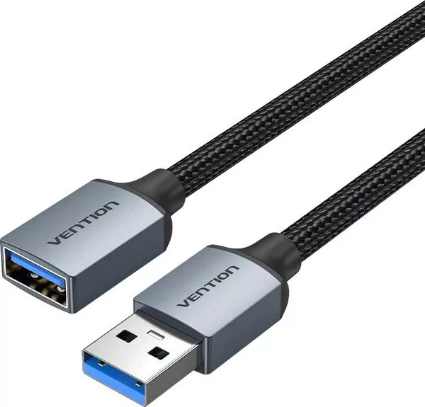 Кабель Vention CBLHI USB Type-A - USB Type-A (3 м, черный)