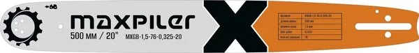 Шина для пилы MaxPiler MXGB-1.5-76-0.325-20