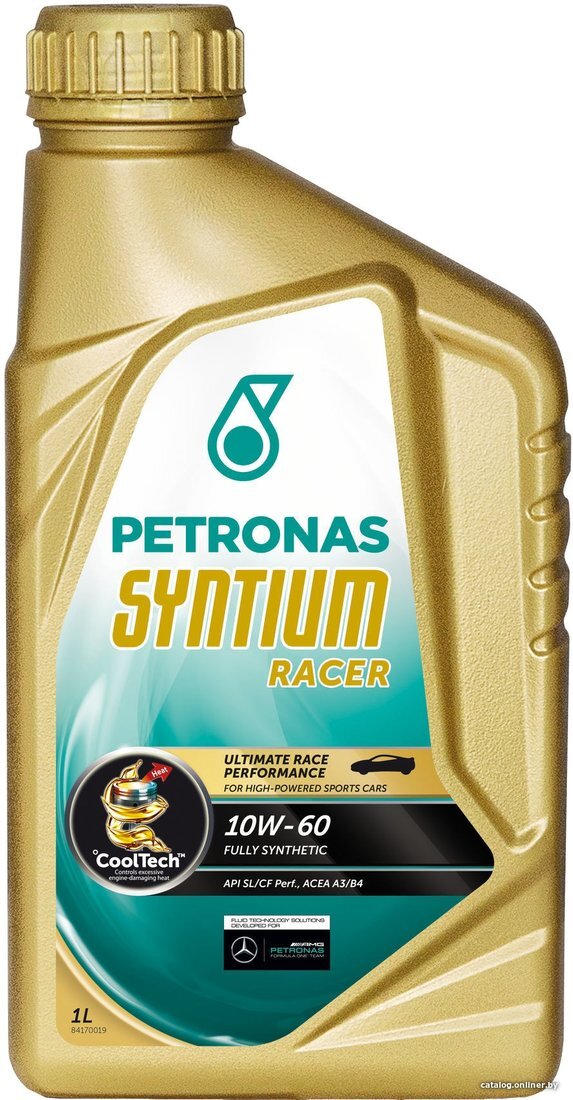Моторное масло Petronas Syntium RACER X1 10W-60 1л