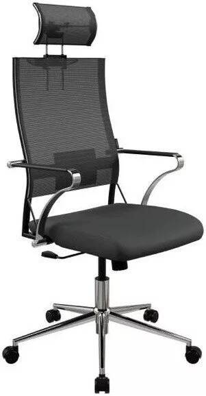 Офисное кресло Metta Ergolife Sit Air 24/7 B2-281K (черный/серебристый