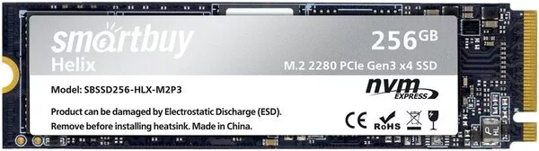 SSD SmartBuy Helix 256GB SBSSD256-HLX-M2P3