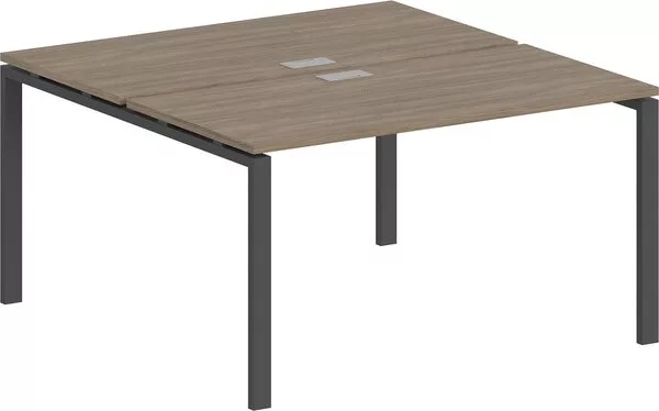 Стол Norden 160x143.8x75 SG.246.OD.63.AN (антрацит/дуб темный)
