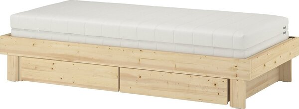 Кровать с выдвижным спальным местом Ikea Glamberget s69568354