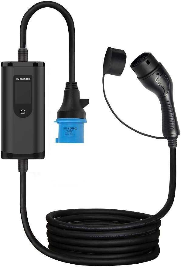Зарядная станция AQT Type 2 220В 32A Wi-fi 7м