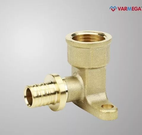 Фитинг Varmega Угол настенный с внутренней резьбой Slide-fit 20x1/2
