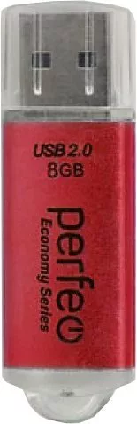 Изображение USB Flash Perfeo E01 8GB (красный)