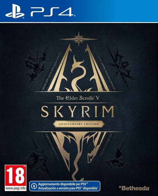 Игра The Elder Scrolls V: Skyrim Anniversary Edition для PlayStation 4