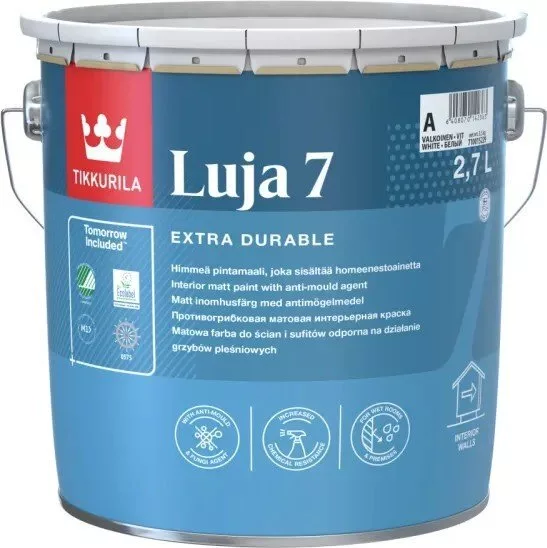 Краска Tikkurila Luja 7 2.7 л (базис A)