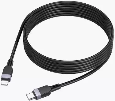 Кабель Hoco X109 USB Type-C - Lightning (3 м, черный)