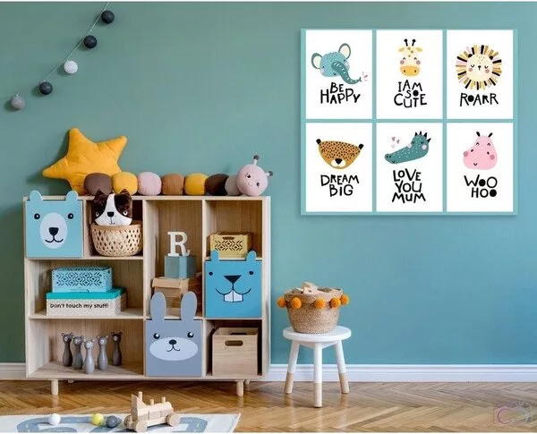 Модульная картина Citydecor Детская 2.77 60x70 см
