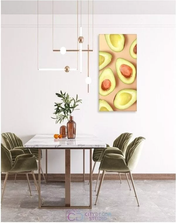 Модульная картина Citydecor Еда/Напитки 9.3 75x37 см