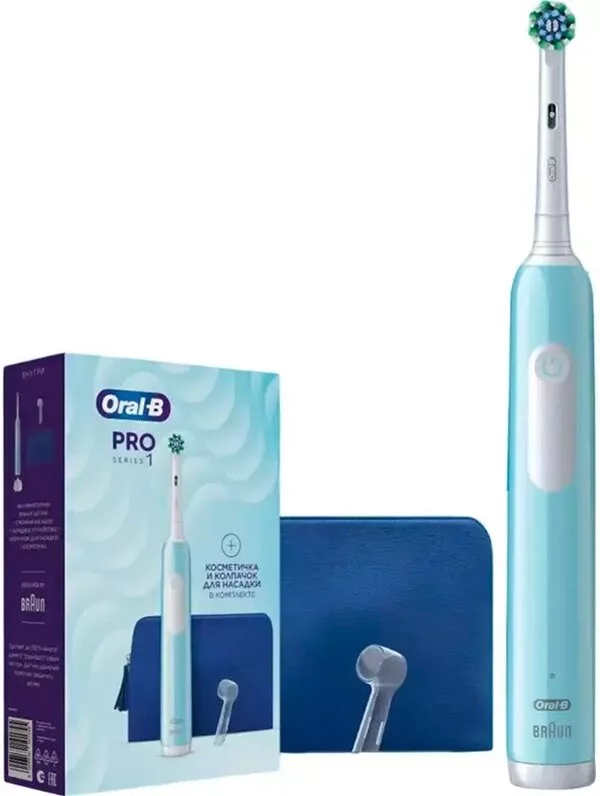 Электрическая зубная щетка Oral-B Pro Series 1 500 D305.513.3 (с косме