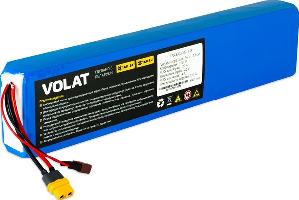 Аккумулятор VOLAT 1AK-KUG-M2-7.8 для Kugoo M2 10S3P 36V 7800mAh