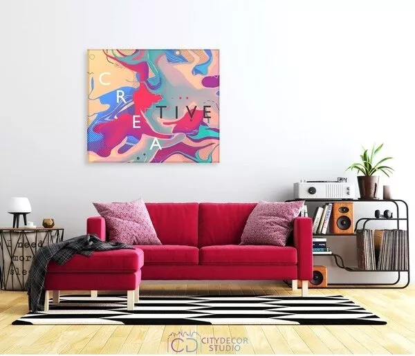 Модульная картина Citydecor Абстракция 2.6 60x70 см