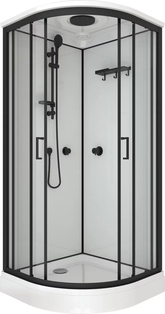 Душевая кабина Triton Прайм-Блэк М3 90х90В
