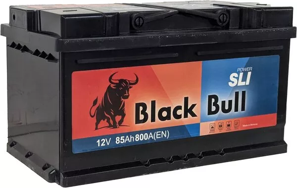 Автомобильный аккумулятор Black Bull SLI R+ низ. (85 А·ч)