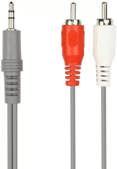 Кабель SmartBuy KA-315-150 3.5 мм - 2xRCA (5 м, серый)