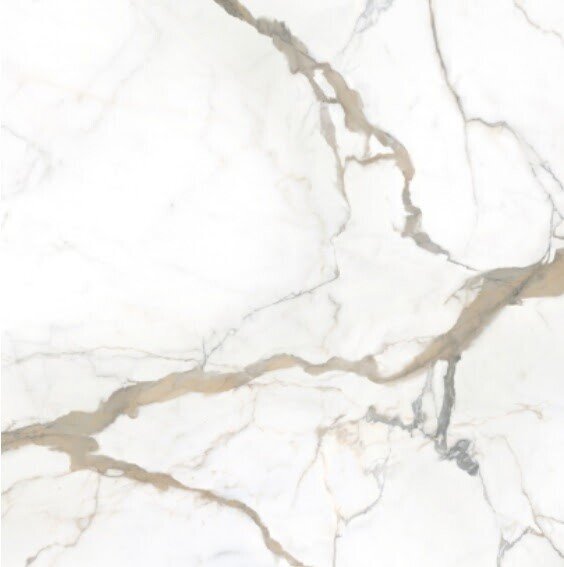 Керамогранит (плитка грес) Zerde Ceramics Calacatta Brown Mat 600x600