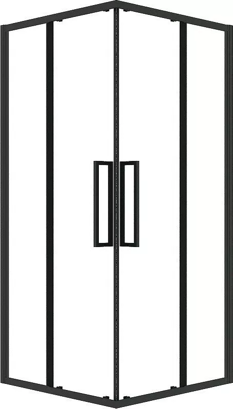Душевой уголок Grossman Cosmo 90x90x195 300.K33.02.9090.21.00 (черный