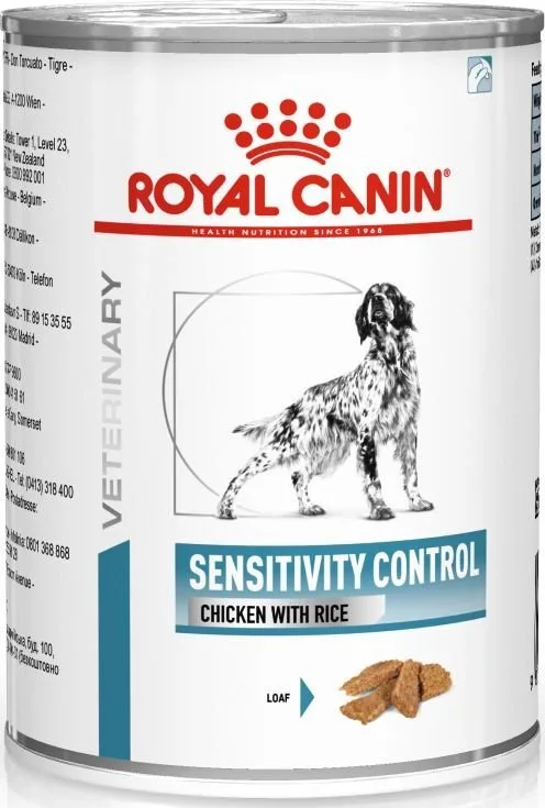 Консервированный корм для собак Royal Canin Sensitivity курица и рис 4