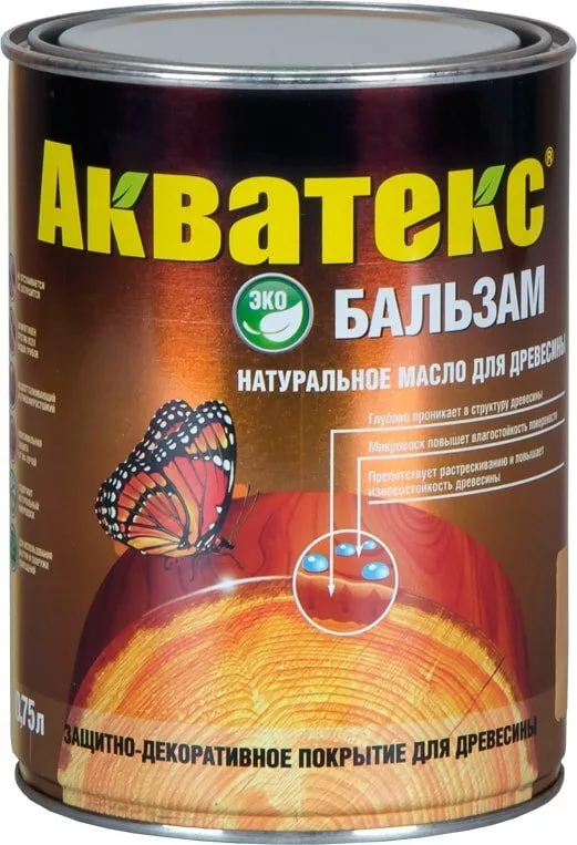 Масло Акватекс Бальзам (иней, 0.75 л)