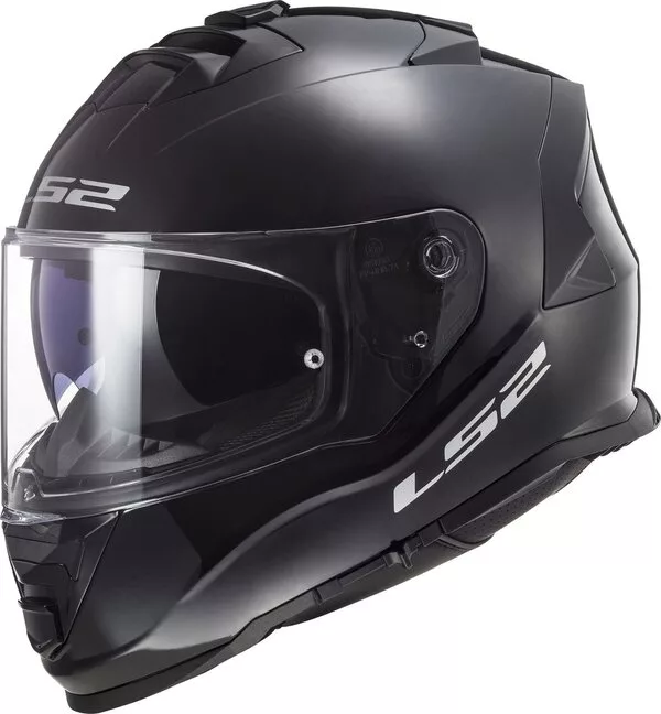 Мотошлем LS2 FF800 Storm II Solid (XS, глянцевый черный)