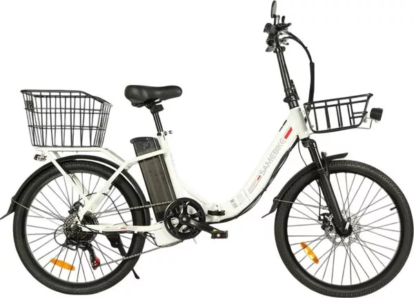 Электровелосипед SameBike M100 (белый)