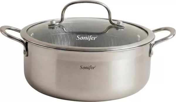 Кастрюля Sonifer SF-1216-20 (с крышкой)
