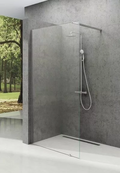 Душевой уголок Ravak Walk-In Wall 100 (серебристый/прозрачное)