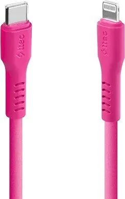 Кабель ttec 2DK60NP USB Type-C - Lightning (1.2м, розовый)