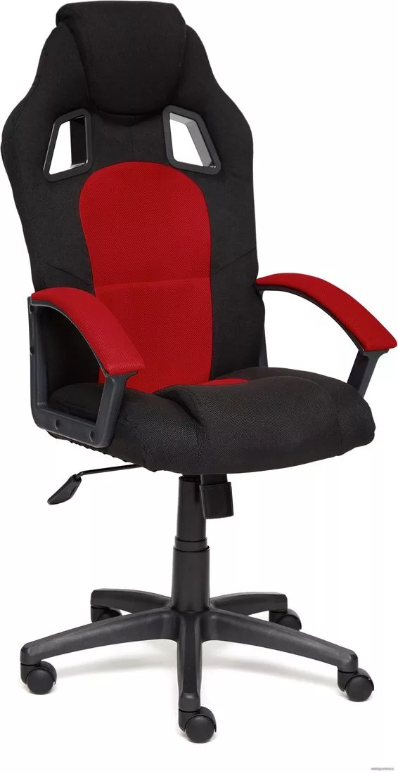 Офисное кресло TetChair Driver (ткань, черный/красный)