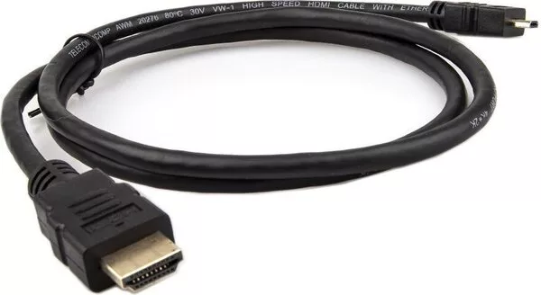 Кабель Telecom TCG206-1M HDMI - MicroHDMI (1 м, черный)