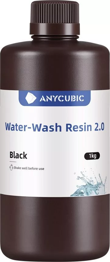 Фотополимер Anycubic Water-wash 2.0 SSX2BK-10 (1л, черный)