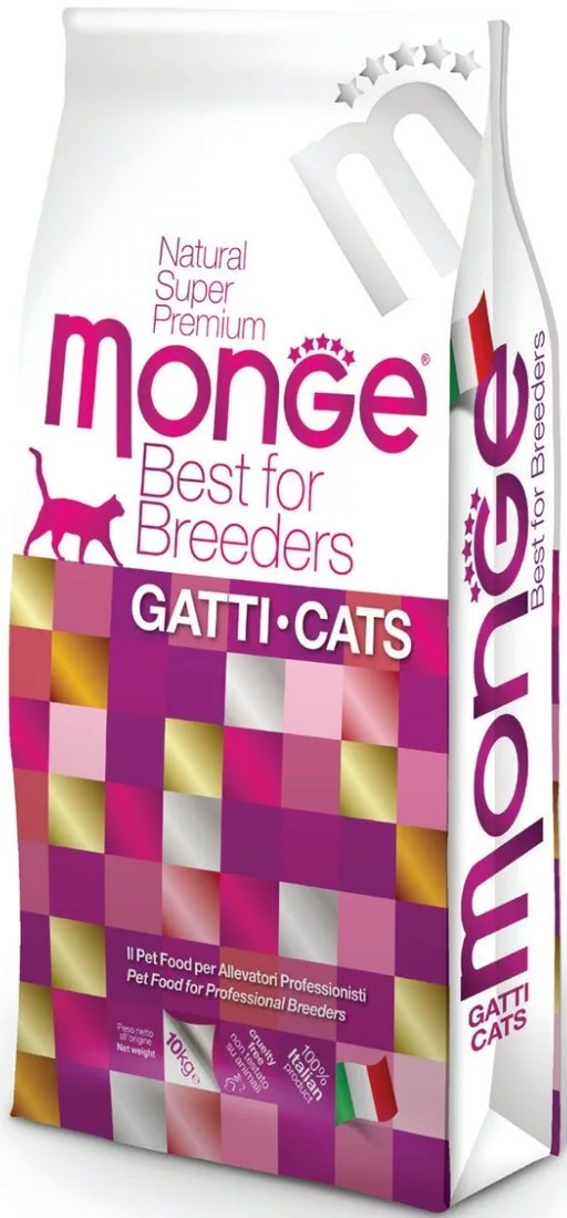 Сухой корм для кошек Monge Cat Indoor с курицей (10 кг)