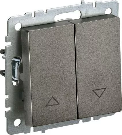 Выключатель для жалюзи IEK Brite BR-V15-0-10-K45