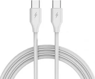 Кабель Digital Part TC-01 USB Type-C - USB Type-C (1 м, белый)