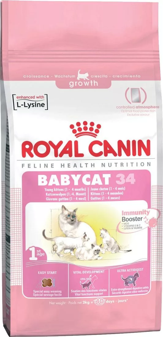 Сухой корм для кошек Royal Canin Babycat 34 2 кг